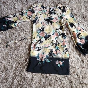 Xhilaration long sleeve midi dress